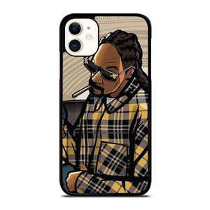 SNOOP DOG RAPPER CARTOON iPhone 11 Case Cover SNOOP DOG RAPPER CARTOON iPhone 11 Case Cover