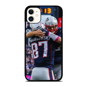 TOM BRADY X ROB GRONKOWSKI NEW ENGLAND PATRIOT iPhone 11 Case Cover TOM BRADY X ROB GRONKOWSKI NEW ENGLAND PATRIOT iPhone 11 Case Cover