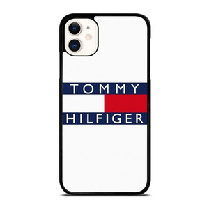 TOMMY HILFIGER WHITE LOGO  iPhone 11 Case Cover