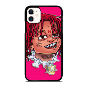 TRIPPIE RED CARTOON RAPPER iPhone 11 Case Cover TRIPPIE RED CARTOON RAPPER iPhone 11 Case Cover