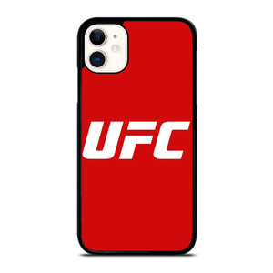 UFC FIGHTING RED LOGO  iPhone 11 Case Cover UFC FIGHTING RED LOGO  iPhone 11 Case Cover