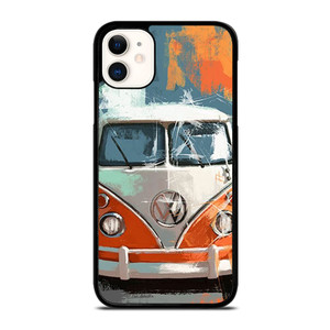 VW VOLKSWAGEN COMBI PAINTED  iPhone 11 Case Cover VW VOLKSWAGEN COMBI PAINTED  iPhone 11 Case Cover