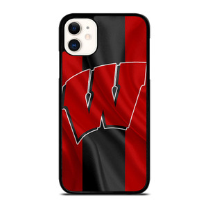 WISCONSIN BADGERS FLAG  iPhone 11 Case Cover WISCONSIN BADGERS FLAG  iPhone 11 Case Cover