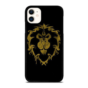 WORLD OF WARCRAFT ALLIANCE BLACK LOGO  iPhone 11 Case Cover WORLD OF WARCRAFT ALLIANCE BLACK LOGO  iPhone 11 Case Cover