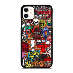 WWE WRESTLING SHIELD SYMBOL COLLAGE  iPhone 11 Case Cover WWE WRESTLING SHIELD SYMBOL COLLAGE  iPhone 11 Case Cover