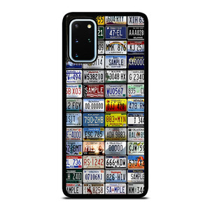 ALL STATES LICENSE PLATE COLLAGE Samsung Galaxy S20 Plus Case Cover