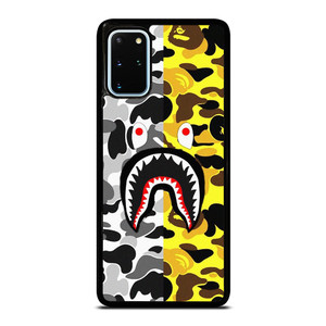 BAPE SHARK GREY YELLOW Samsung Galaxy S20 Plus Case Cover