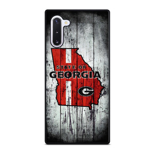 STATE OF GEORGIA WOOD SIGN Samsung Galaxy Note 10 Case Cover STATE OF GEORGIA WOOD SIGN Samsung Galaxy Note 10 Case Cover