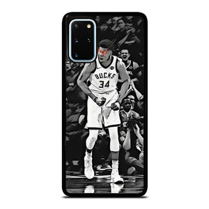 GIANNIS ANTETOKOUNMPO BASKETBALL BLACK Samsung Galaxy S20 Plus Case Cover