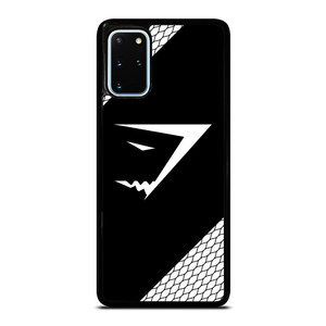GYMSHARK WHITE CARBON LOGO Samsung Galaxy S20 Plus Case Cover GYMSHARK WHITE CARBON LOGO Samsung Galaxy S20 Plus Case Cover