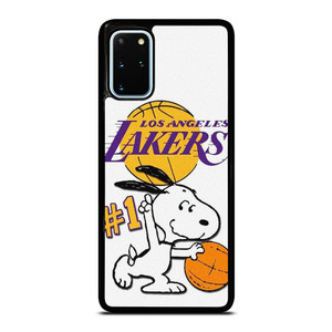LOS ANGELES LAKERS SNOOPY BASKETBALL Samsung Galaxy S20 Plus Case Cover