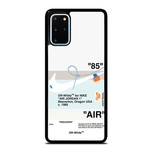NIKE AIR JORDAN OFF WHITE Samsung Galaxy S20 Plus Case Cover NIKE AIR JORDAN OFF WHITE Samsung Galaxy S20 Plus Case Cover