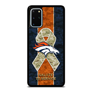 SALUTE TO SERVICE DENVER BRONCOS Samsung Galaxy S20 Plus Case Cover SALUTE TO SERVICE DENVER BRONCOS Samsung Galaxy S20 Plus Case Cover