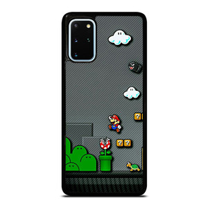 SUPER MARIO BROS CARBON GAMES Samsung Galaxy S20 Plus Case Cover