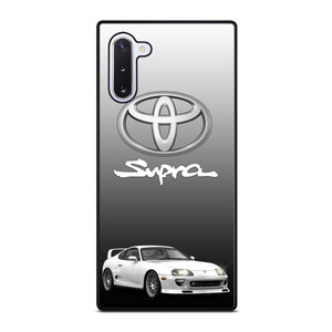 TOYOTA SUPRA CAR WHITE EMBLEM  Samsung Galaxy Note 10 Case Cover