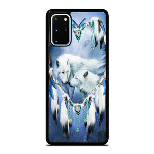 WHITE WOLF DREAMCATCHER Samsung Galaxy S20 Plus Case Cover