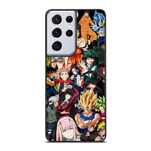 ANIME CARTOON CROSSOVER COLLAGE Samsung Galaxy S21 Ultra Case Cover ANIME CARTOON CROSSOVER COLLAGE Samsung Galaxy S21 Ultra Case Cover