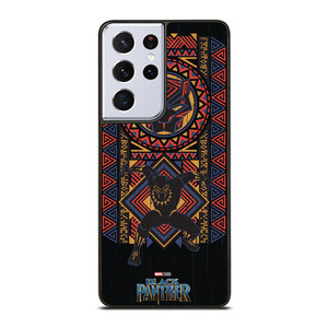 BLACK PANTHER ETHNIC PATTERN Samsung Galaxy S21 Ultra Case Cover
