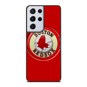 BOSTON RED SOX RED EMBLEM Samsung Galaxy S21 Ultra Case Cover