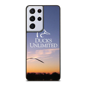 DUCKS UNLIMITED SUNSET LOGO Samsung Galaxy S21 Ultra Case Cover