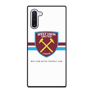 WEST HAM UNITED FOOTBALL CLUB LONDON Samsung Galaxy Note 10 Case Cover WEST HAM UNITED FOOTBALL CLUB LONDON Samsung Galaxy Note 10 Case Cover