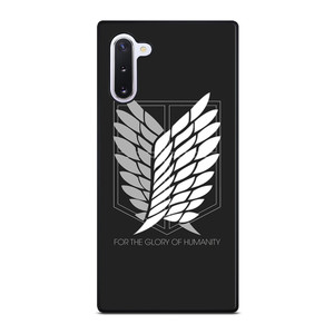 WINGS OF FREEDOM ATTACK ON TITANS HUMANITY SYMBOL Samsung Galaxy Note 10 Case Cover WINGS OF FREEDOM ATTACK ON TITANS HUMANITY SYMBOL Samsung Galaxy Note 10 Case Cover