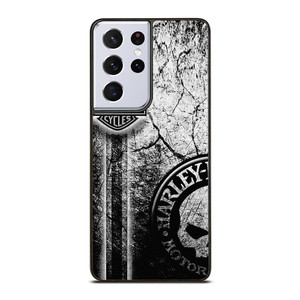 HARLEY DAVIDSON WALL TEXTURE LOGO Samsung Galaxy S21 Ultra Case Cover HARLEY DAVIDSON WALL TEXTURE LOGO Samsung Galaxy S21 Ultra Case Cover