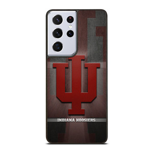 INDIANA HOOSIERS BASKETBALL METAL LOGO Samsung Galaxy S21 Ultra Case Cover