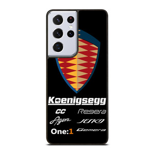 KOENIGSEGG SUPER CAR LOGO Samsung Galaxy S21 Ultra Case Cover