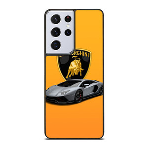 LAMBORGHINI ORANGE EMBLEM Samsung Galaxy S21 Ultra Case Cover