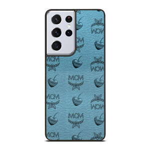 MCM WORLD WIDE APPLE LOVE LEATHER 2 Samsung Galaxy S21 Ultra Case Cover