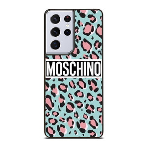 MOSCHINO LEOPARD SKIN Samsung Galaxy S21 Ultra Case Cover