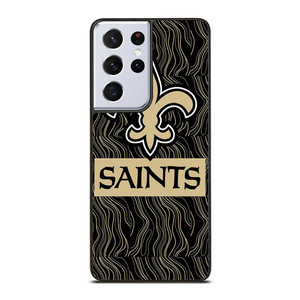 NEW ORLEANS SAINTS FOOTBALL ABSTRACT LINE Samsung Galaxy S21 Ultra Case Cover