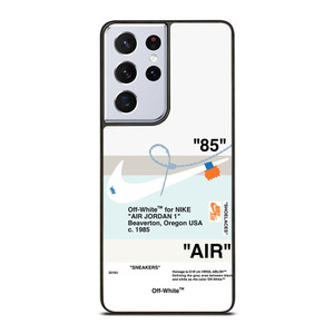 NIKE AIR JORDAN OFF WHITE Samsung Galaxy S21 Ultra Case Cover NIKE AIR JORDAN OFF WHITE Samsung Galaxy S21 Ultra Case Cover