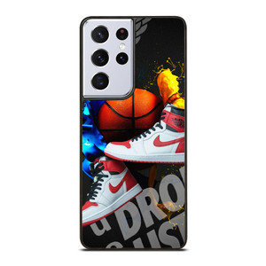 NIKE AIR JORDAN SPLASHED SNEAKERS Samsung Galaxy S21 Ultra Case Cover NIKE AIR JORDAN SPLASHED SNEAKERS Samsung Galaxy S21 Ultra Case Cover