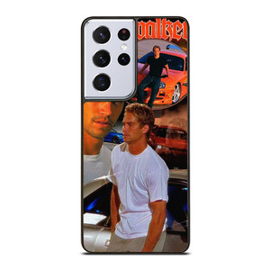 PAUL WALKER FAST AND FURIOUS COLLAGE Samsung Galaxy S21 Ultra Case Cover