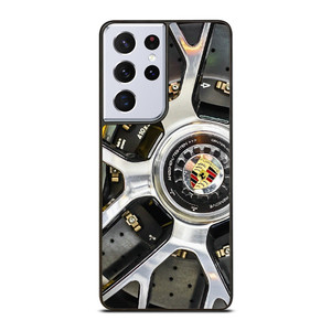 PORSCHE WHEEL CHROME Samsung Galaxy S21 Ultra Case Cover