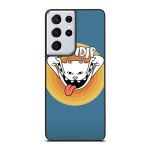 RIPNDIP THE CAT CARTOON Samsung Galaxy S21 Ultra Case Cover