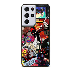 SPIDER-MAN MILES MORALES COLLAGE Samsung Galaxy S21 Ultra Case Cover