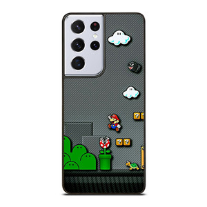 SUPER MARIO BROS CARBON GAMES Samsung Galaxy S21 Ultra Case Cover