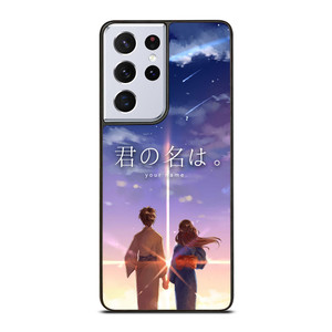 TAKI AND MITSUHA YOUR NAME KIMI NO NAWA Samsung Galaxy S21 Ultra Case Cover TAKI AND MITSUHA YOUR NAME KIMI NO NAWA Samsung Galaxy S21 Ultra Case Cover