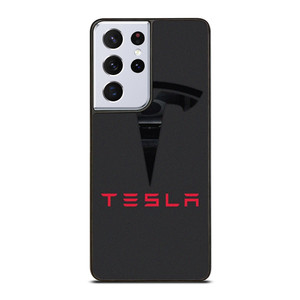 TESLA SILHOUETTE LOGO ICON Samsung Galaxy S21 Ultra Case Cover