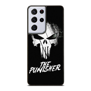 THE PUNISHER BRUSHED LOGO Samsung Galaxy S21 Ultra Case Cover THE PUNISHER BRUSHED LOGO Samsung Galaxy S21 Ultra Case Cover