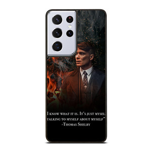 THOMAS SHELBY PEAKY BLINDERS QUOTES Samsung Galaxy S21 Ultra Case Cover