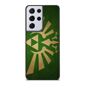 TRIFORCE LEGEND OF ZELDA GREEN LOGO Samsung Galaxy S21 Ultra Case Cover