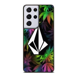 VOLCOM MARIJUANA LEAF Samsung Galaxy S21 Ultra Case Cover VOLCOM MARIJUANA LEAF Samsung Galaxy S21 Ultra Case Cover