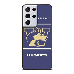 WASHINGTON HUSKIES FOOTBALL LOGO Samsung Galaxy S21 Ultra Case Cover