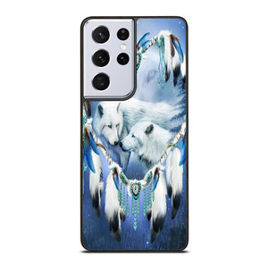 WHITE WOLF DREAMCATCHER Samsung Galaxy S21 Ultra Case Cover