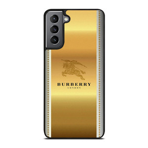 BURBERRY LONDON GOLD LOGO Samsung Galaxy S21 Plus Case Cover BURBERRY LONDON GOLD LOGO Samsung Galaxy S21 Plus Case Cover
