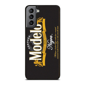 CERVEZA MODELO BEER NEGRO Samsung Galaxy S21 Plus Case Cover